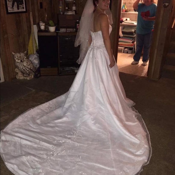 Never worn Wedding dress - Picture 4 of 4